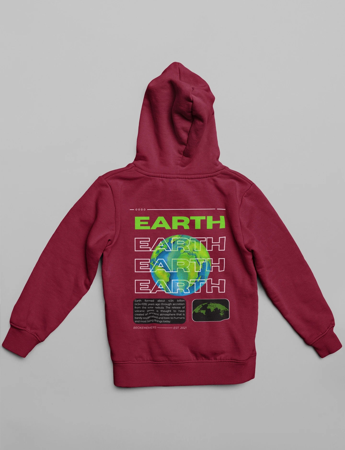 Planet Earth | Space Vogue |  Premium Unisex Winter Hoodie