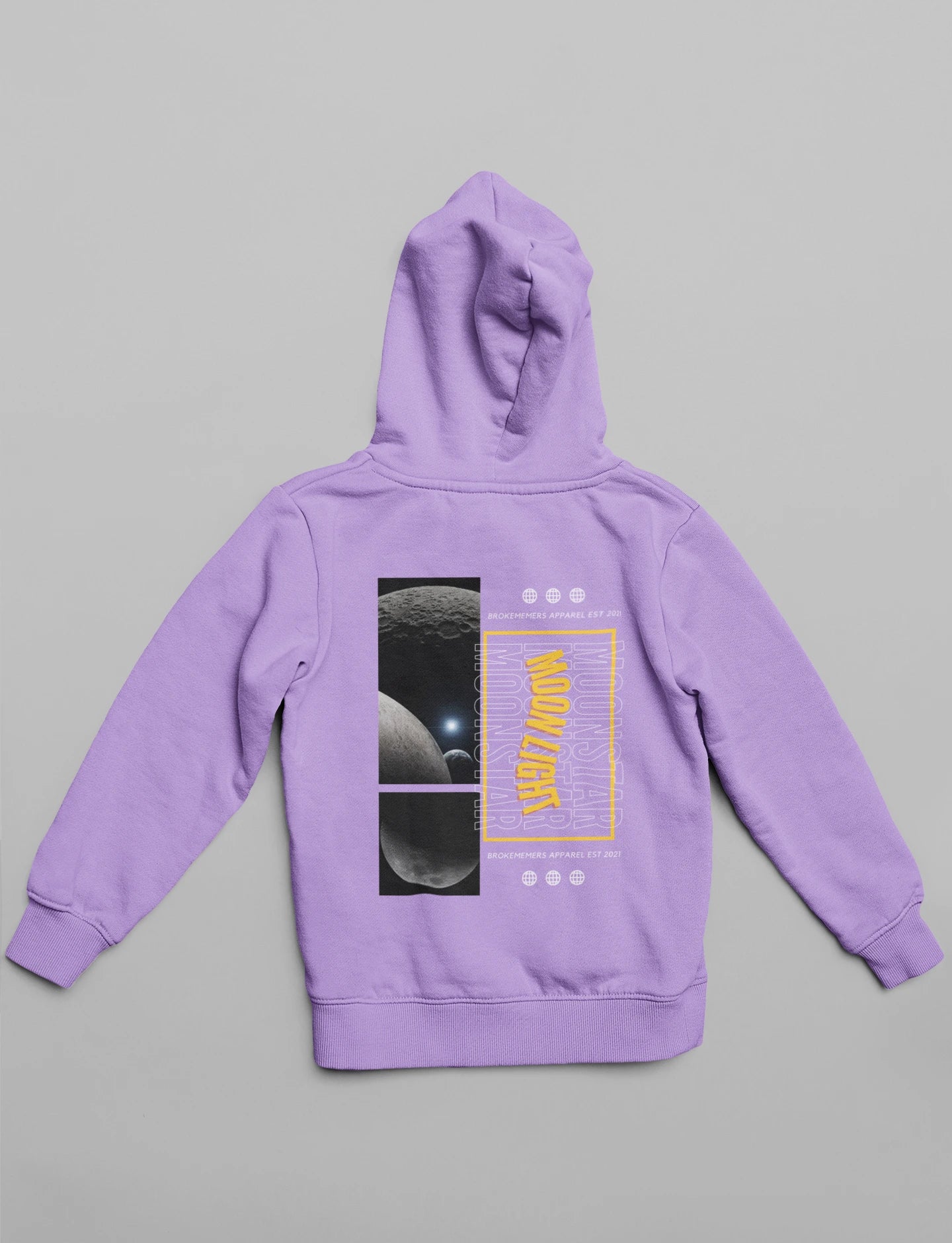 Moonlight | Space Vogue | Premium Unisex Winter Hoodie
