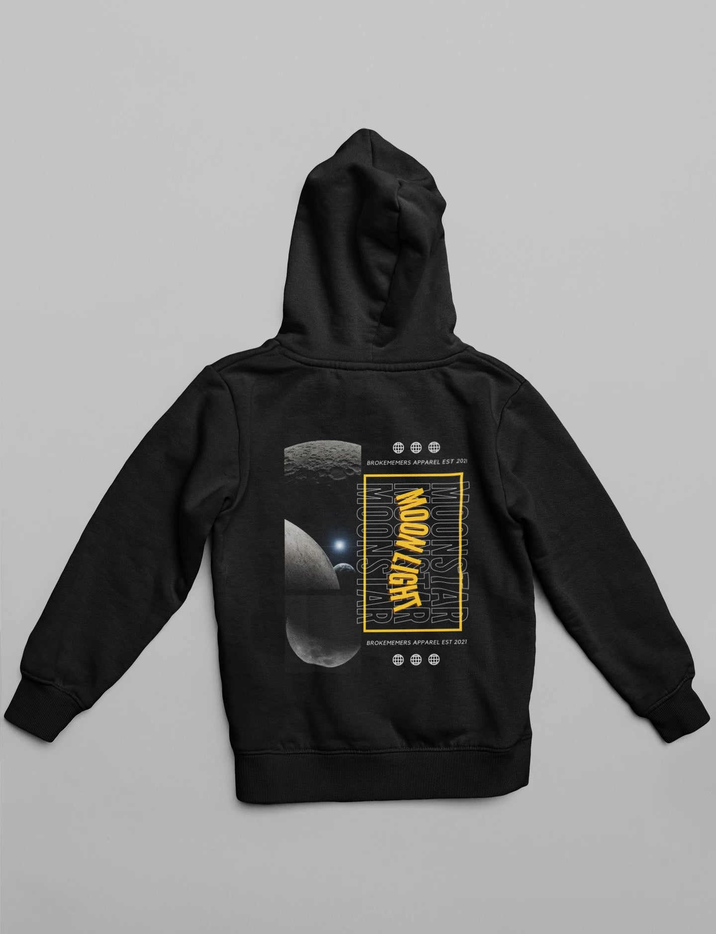 Moonlight | Space Vogue | Premium Unisex Winter Hoodie