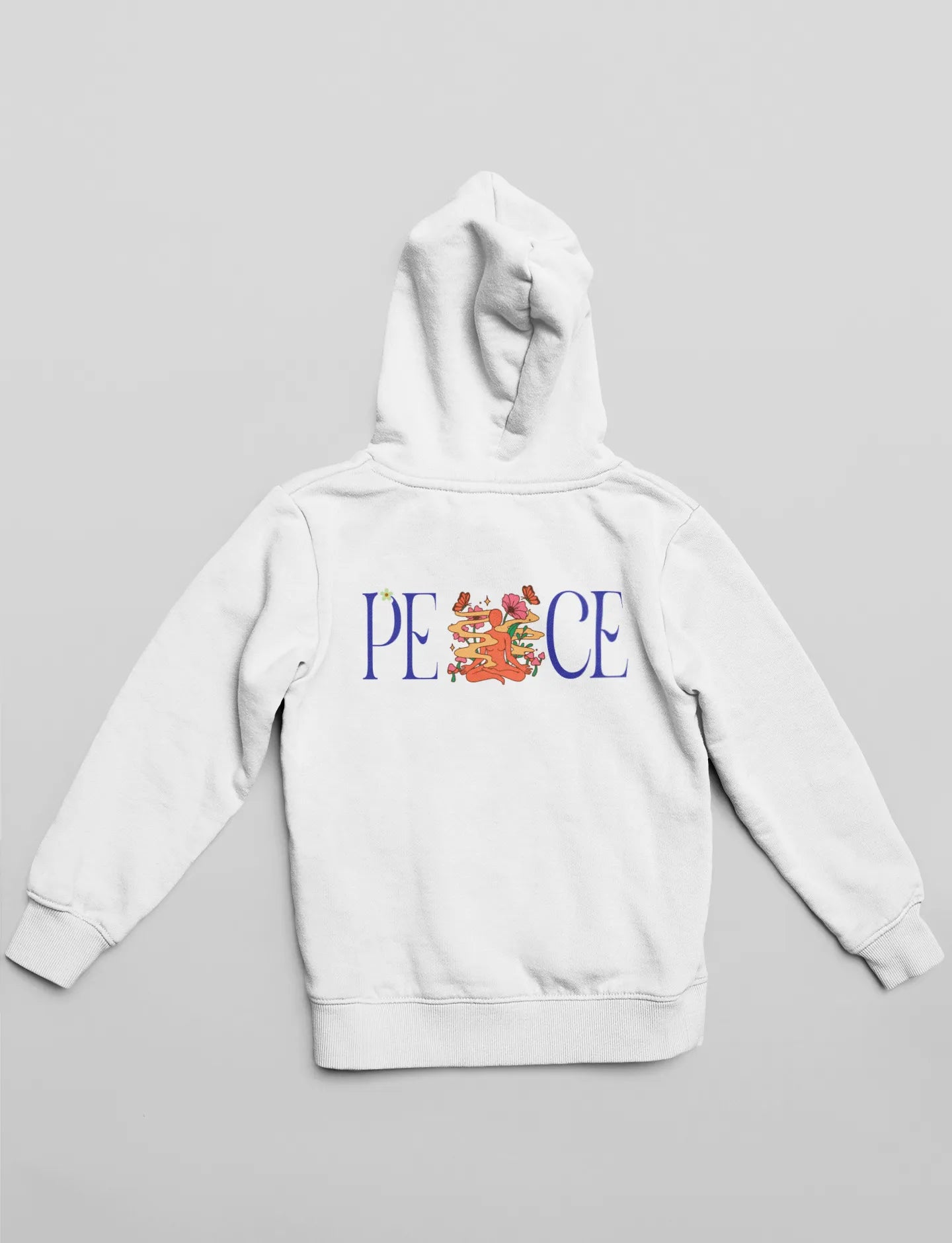 Peace | Typography | Premium Unisex Winter Hoodie