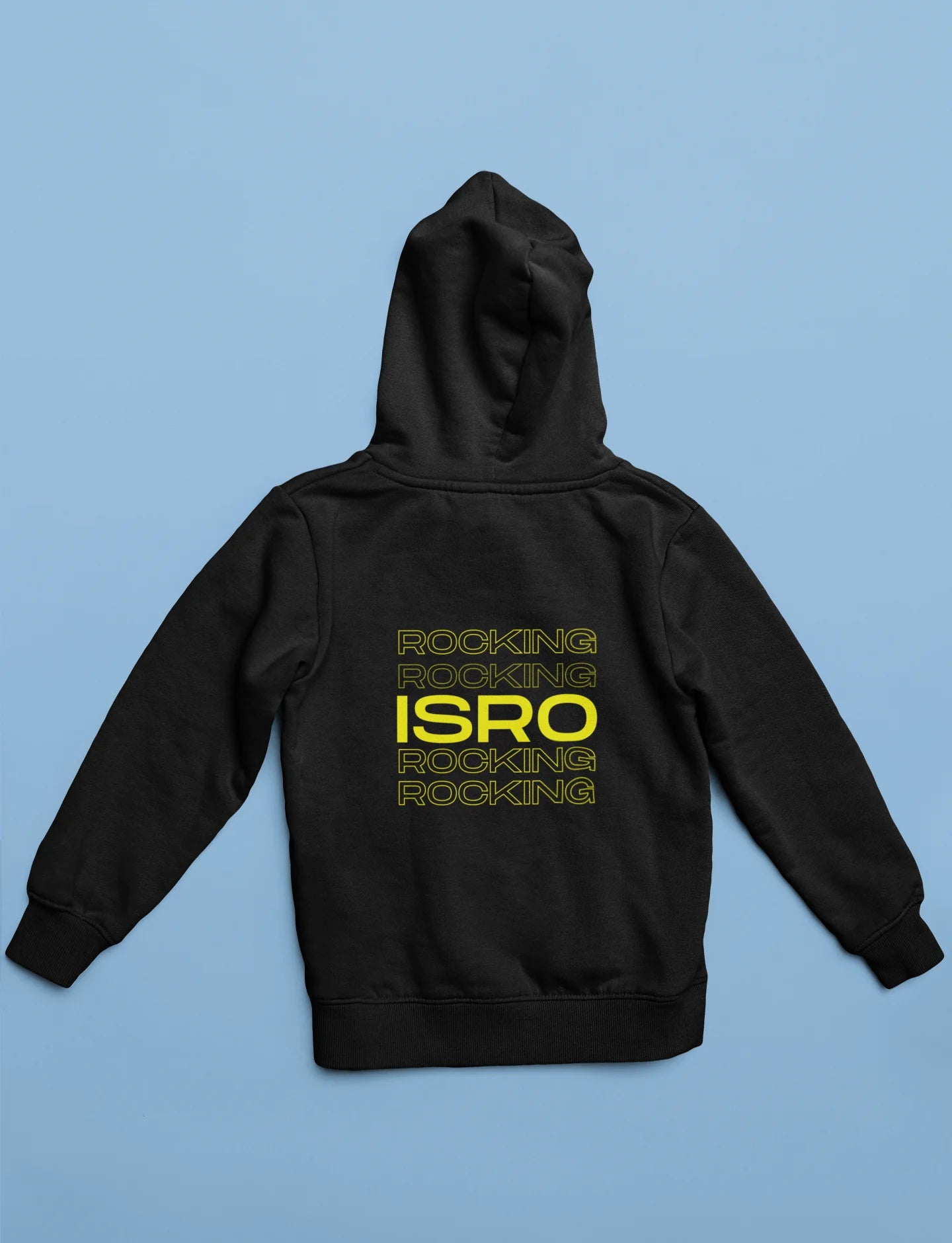 ISRO Rocking | Space Vogue |  Premium Unisex Winter Hoodie