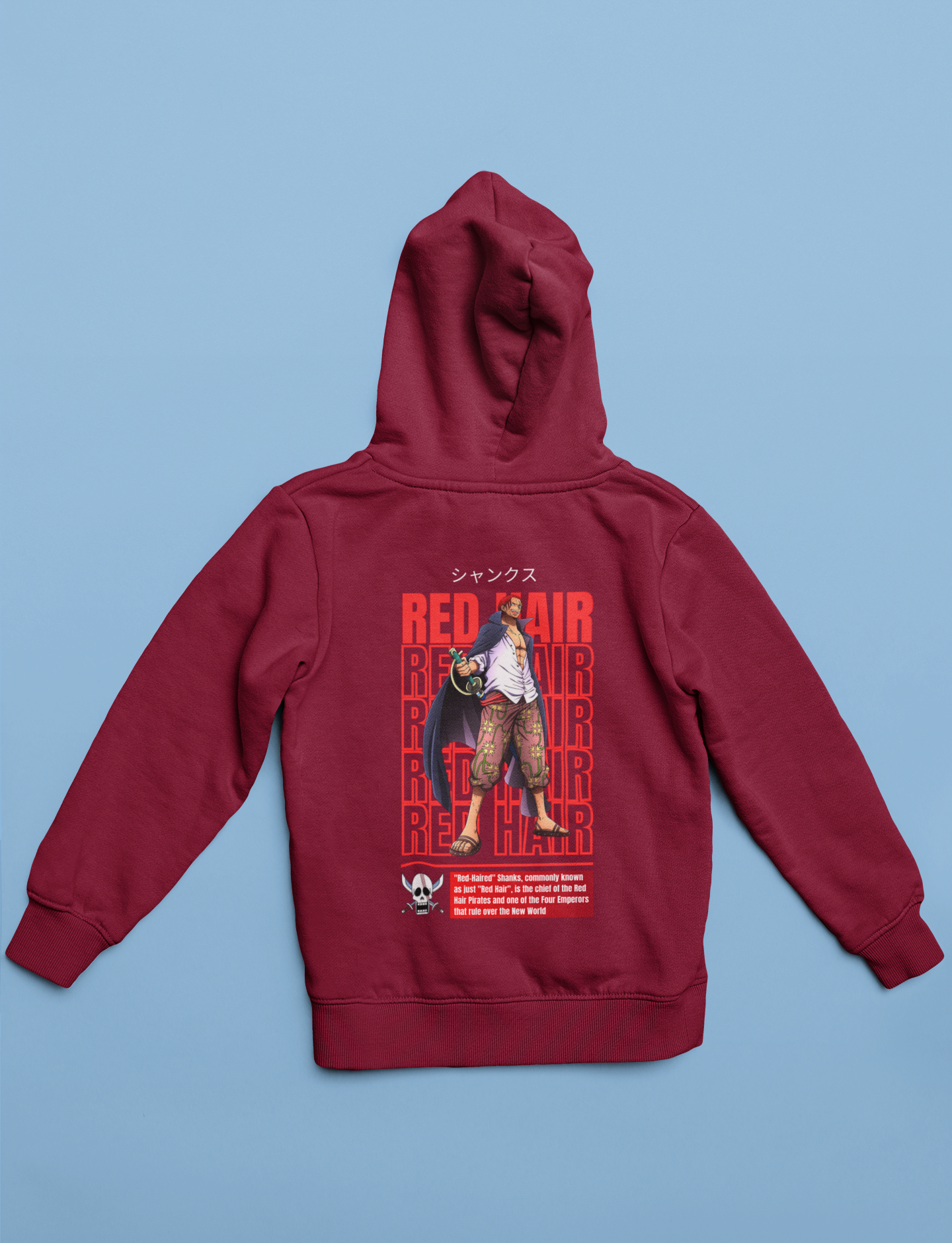 Red Haired Shanks | Premium Unisex Winter Hoodie