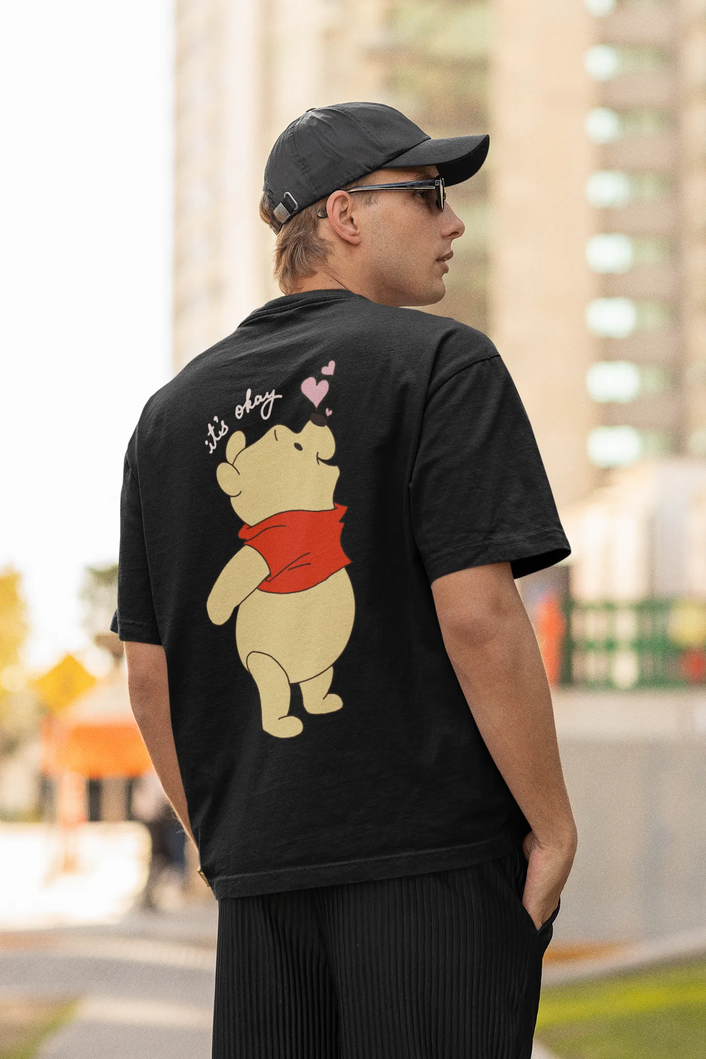 Little Pooh | Disney | Dropped Sleeve Unisex Tee