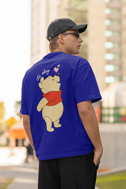 Little Pooh | Disney | Dropped Sleeve Unisex Tee