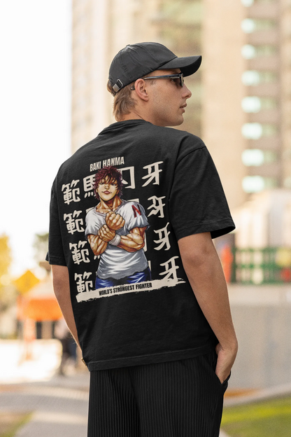Baki- A True Warrior | Anime | Dropped Sleeve Unisex Tee