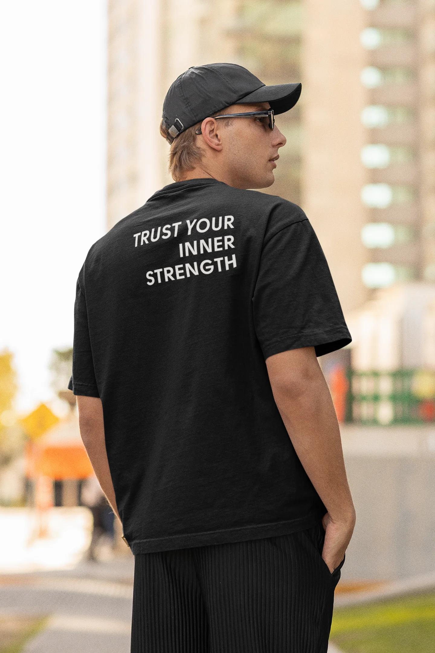 Trust your inner strength | Minimalist | Premium Oversized Half Sleeve Unisex T-Shirt