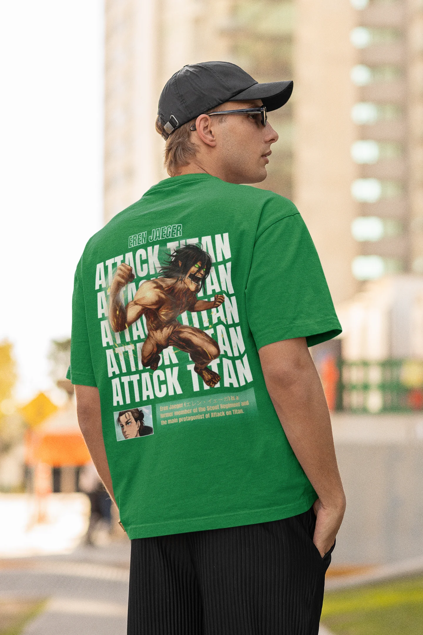 Attack on Titan | Dropped Sleeve Unisex Tee | Broke Memers