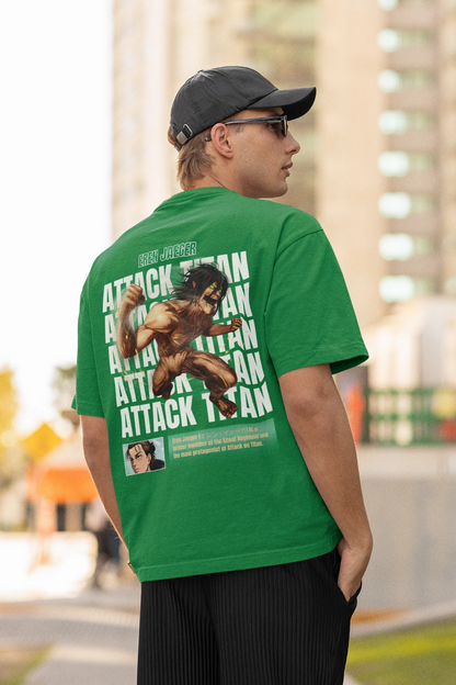 Attack on Titan | Dropped Sleeve Unisex Tee | Broke Memers