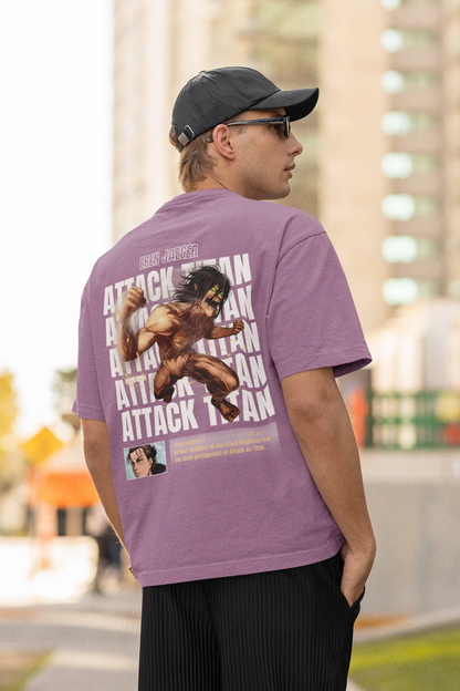 Attack on Titan | Dropped Sleeve Unisex Tee | Broke Memers
