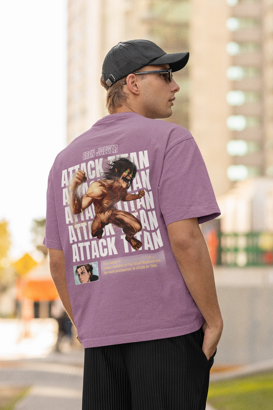 Attack on Titan | Dropped Sleeve Unisex Tee | Broke Memers
