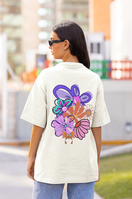 Floweret | Dropped Sleeve Unisex T-Shirt
