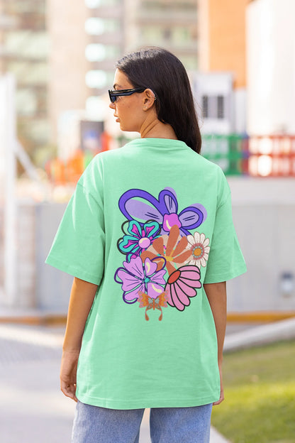 Floweret | Dropped Sleeve Unisex T-Shirt