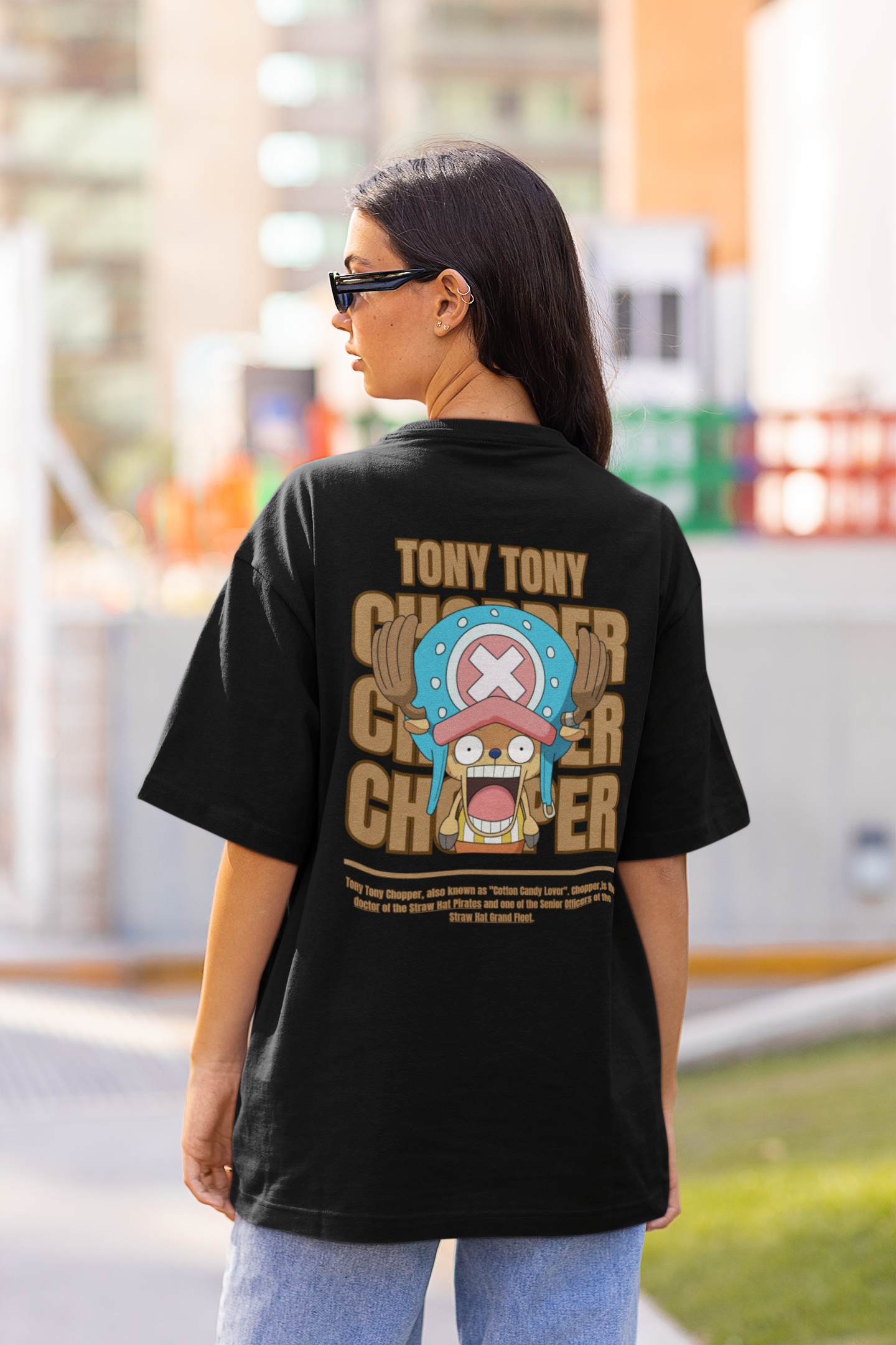 Tony Chopper | Oversized Half Sleeve Unisex Tee | Broke Memers