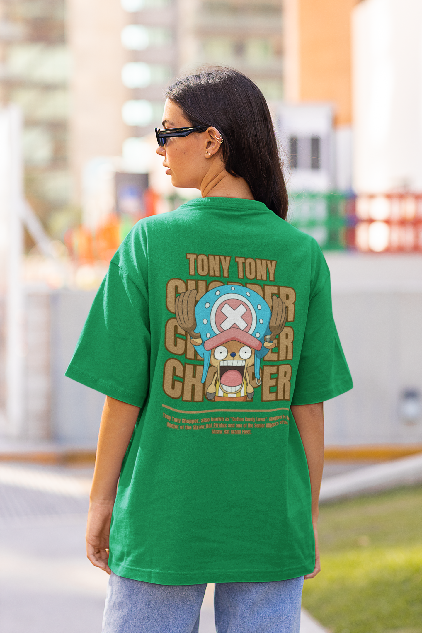 Tony Chopper | Oversized Half Sleeve Unisex Tee | Broke Memers