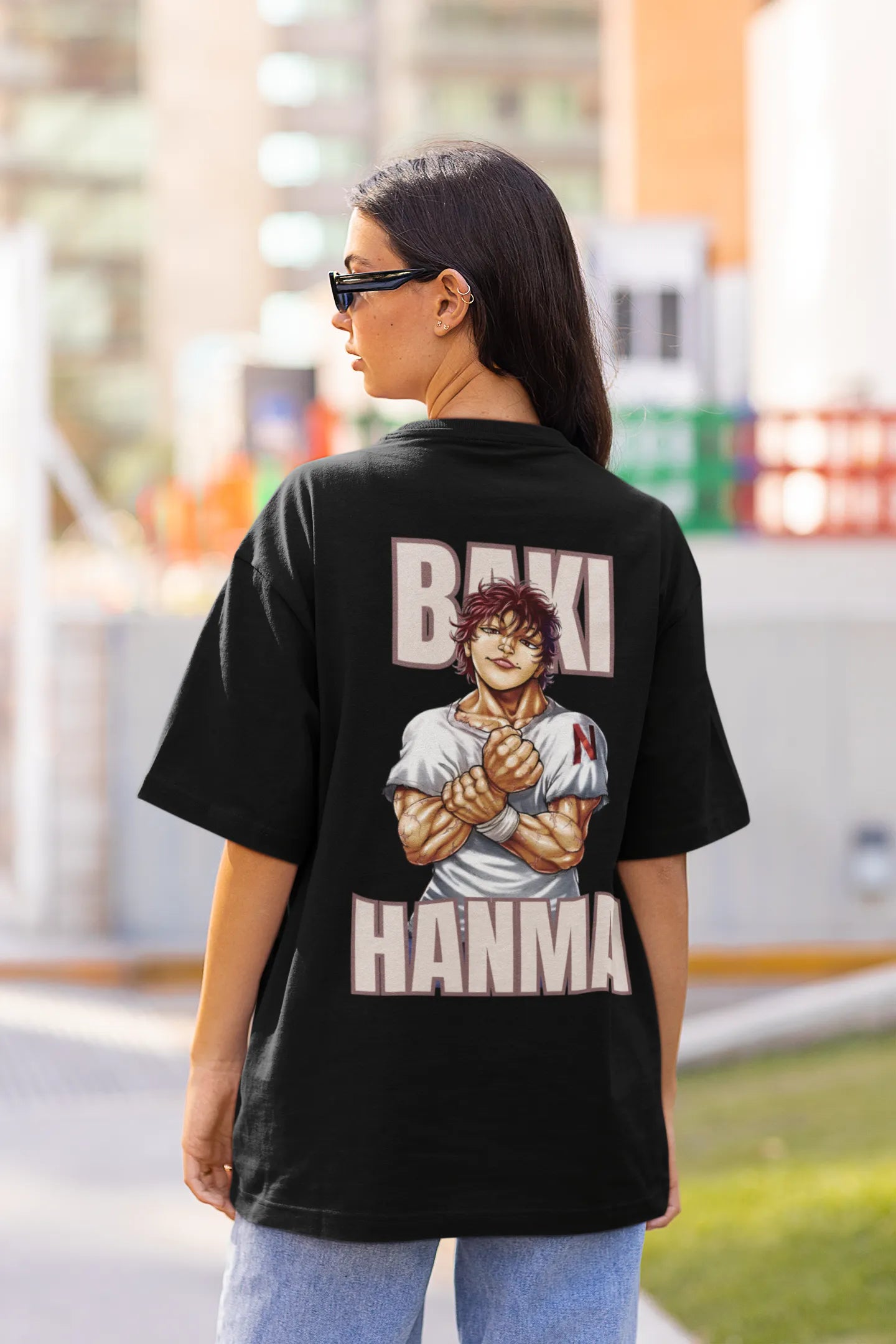 Baki Hanma | Dropped Sleeve Unisex Tee | Broke Memers