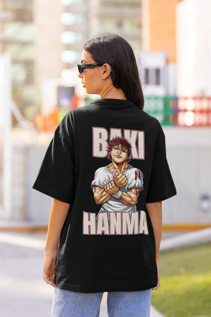 Baki Hanma | Dropped Sleeve Unisex Tee | Broke Memers