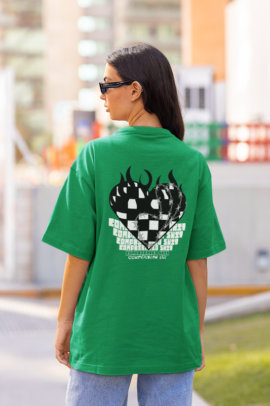Complicated Shit | Premium Oversized Half Sleeve Unisex T-Shirt