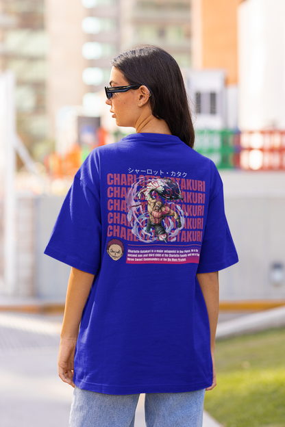 Charlotte katakuri | Dropped Sleeve Unisex Tee | Broke Memers