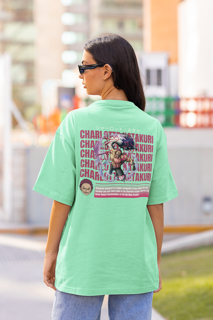 Charlotte katakuri | Dropped Sleeve Unisex Tee | Broke Memers
