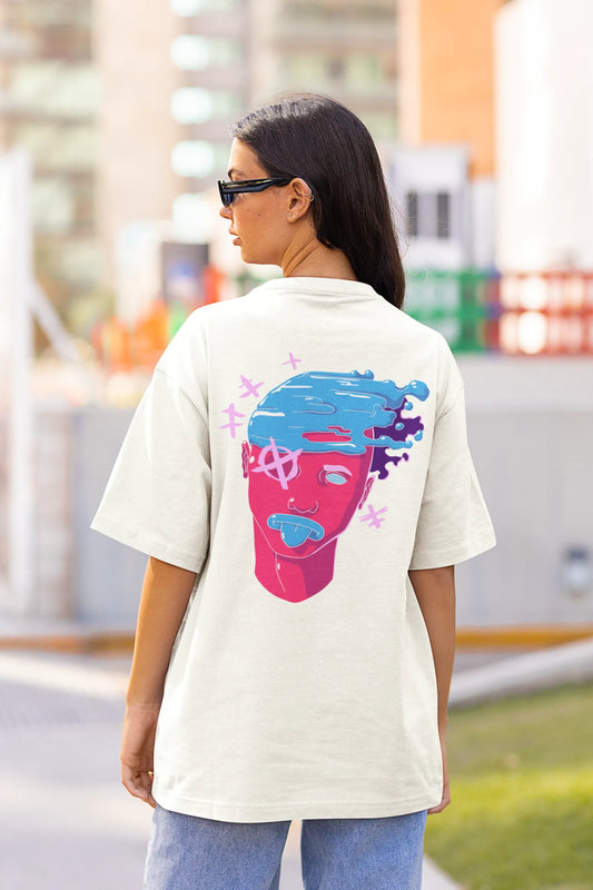 Escape from reality | Techno Rave | Dropped  Sleeve Unisex T-Shirt