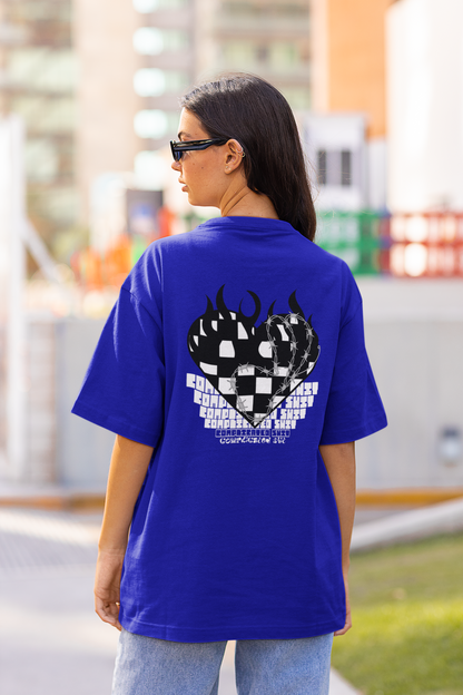 Complicated Shit | Premium Oversized Half Sleeve Unisex T-Shirt