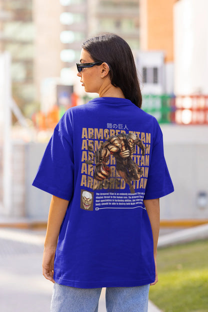 Armored Titan | Attack on Titan | Anime | Dropped Sleeve Unisex Tee