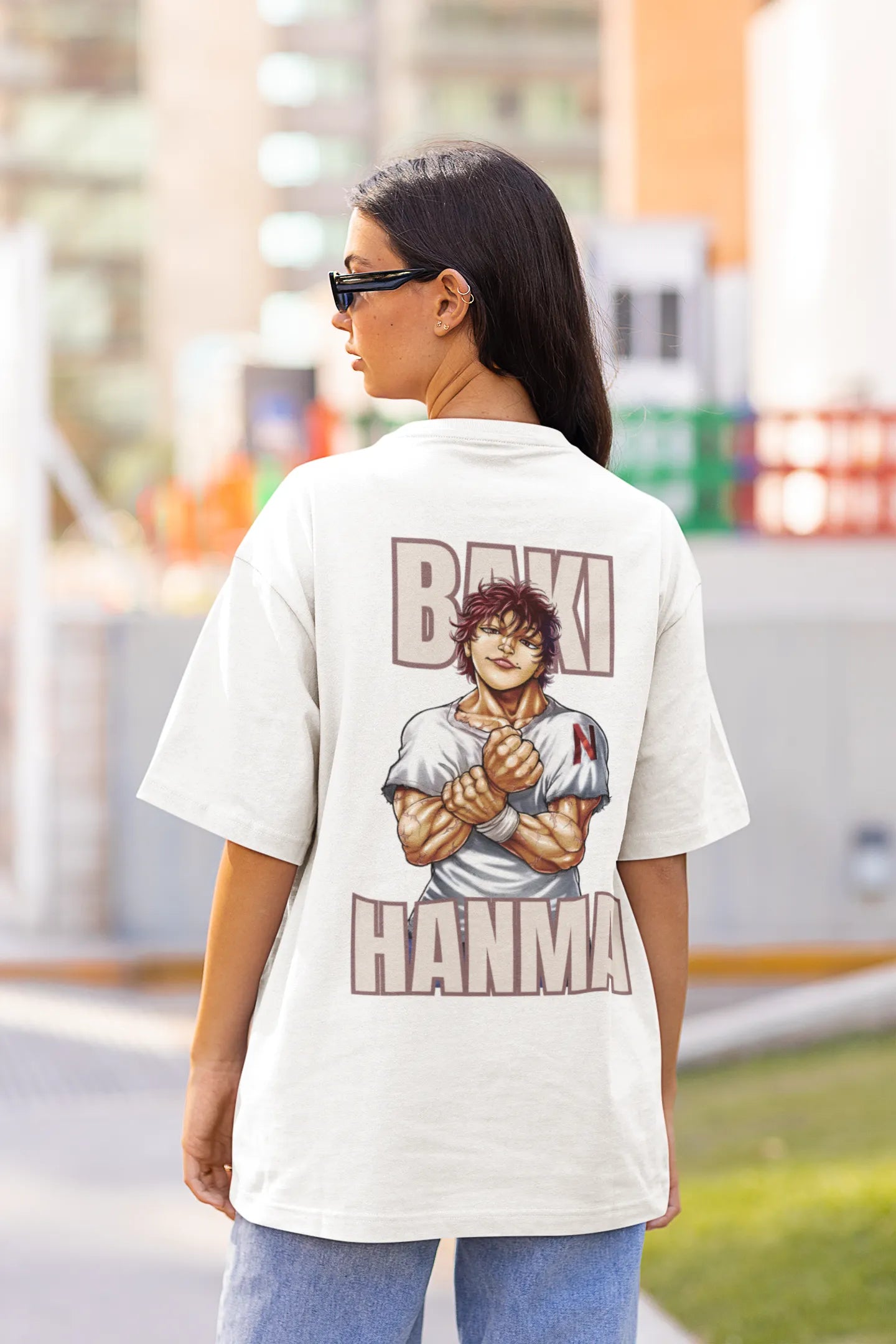 Baki Hanma | Dropped Sleeve Unisex Tee | Broke Memers