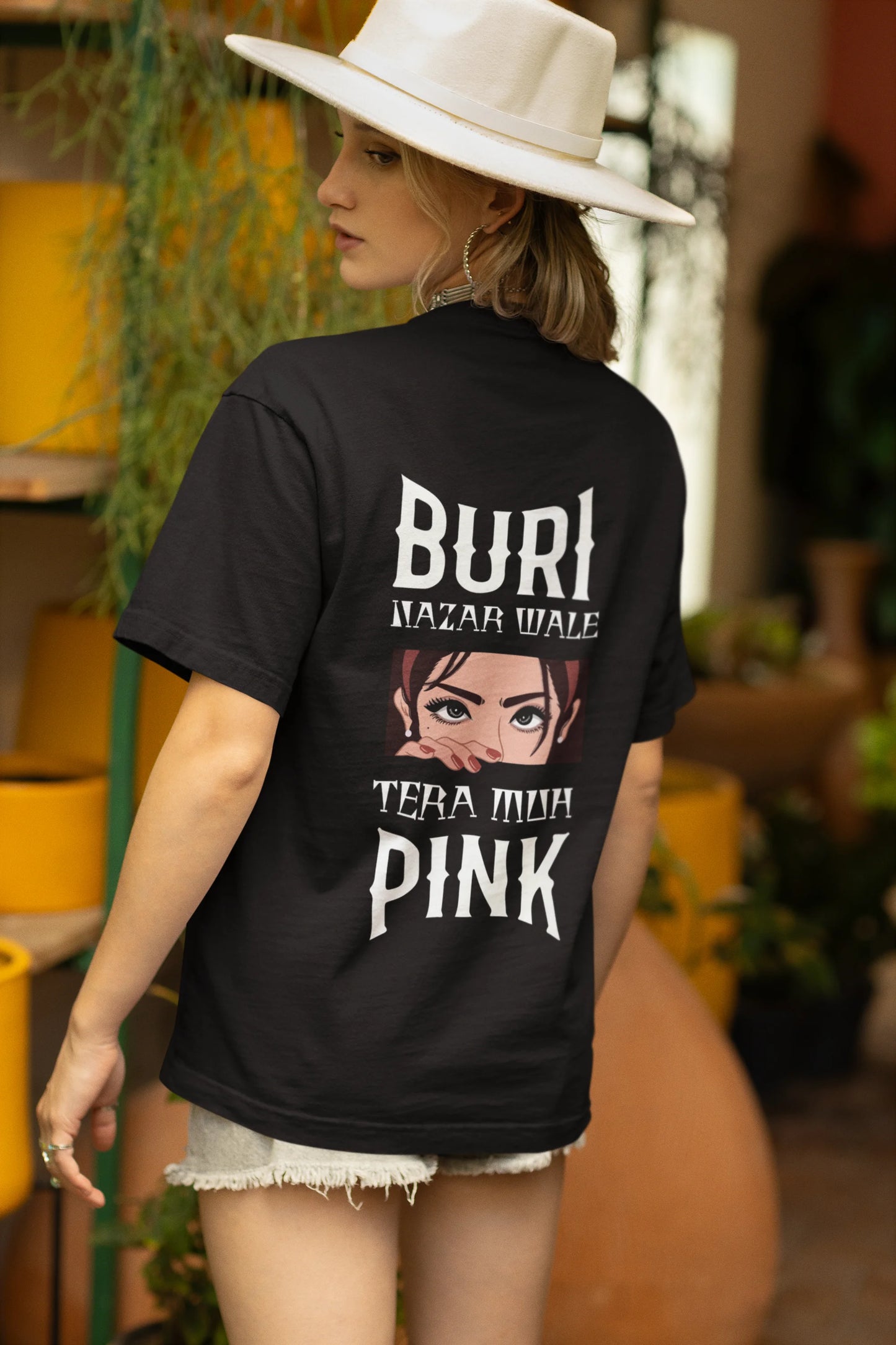 Buri Nazar | Womaniya | Dropped Sleeve Unisex Tee
