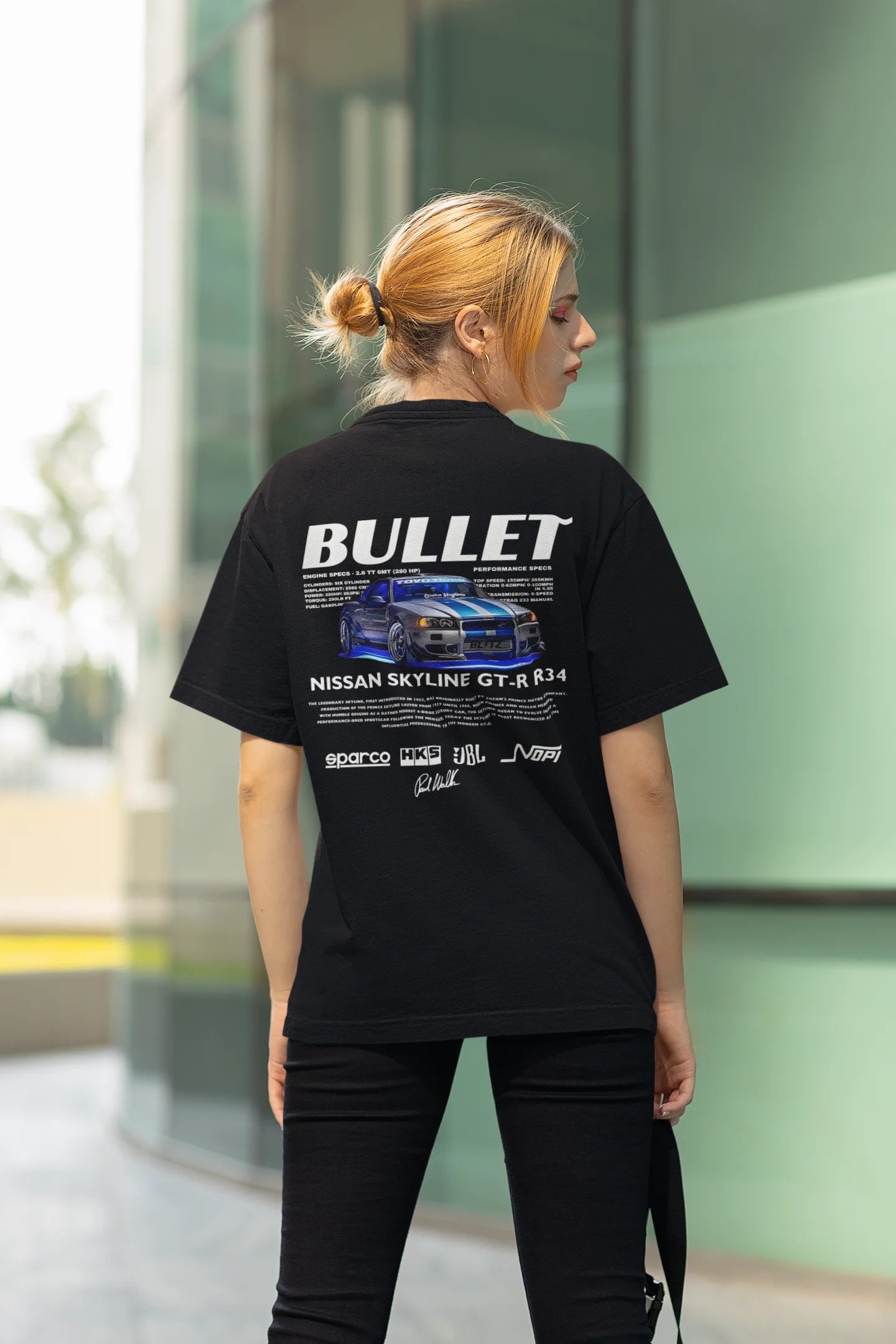 Wassup Bullet | Super Cars | Premium Oversized Half Sleeve Unisex T-Shirt