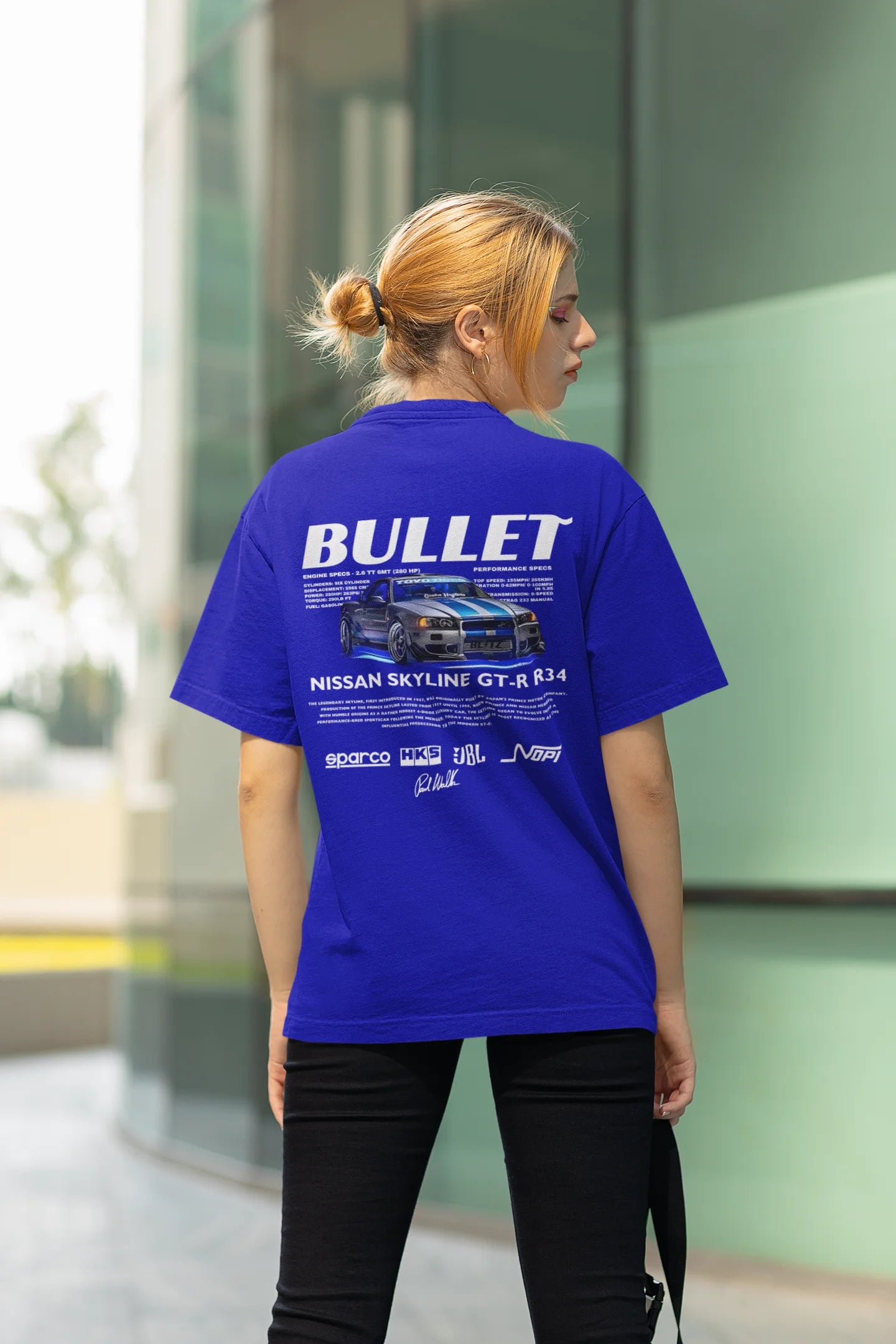 Wassup Bullet | Super Cars | Premium Oversized Half Sleeve Unisex T-Shirt