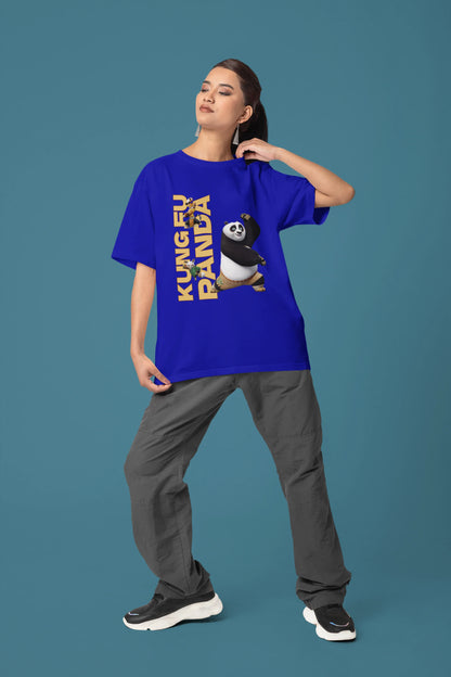 Kung Fu Panda Team | Kung Fu Panda | Dropped Sleeve Unisex Tee