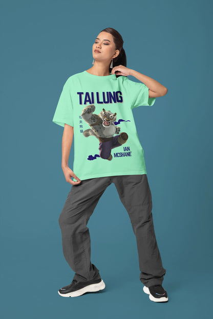 Tailung | Kung Fu Panda | Dropped Sleeve Unisex Tee