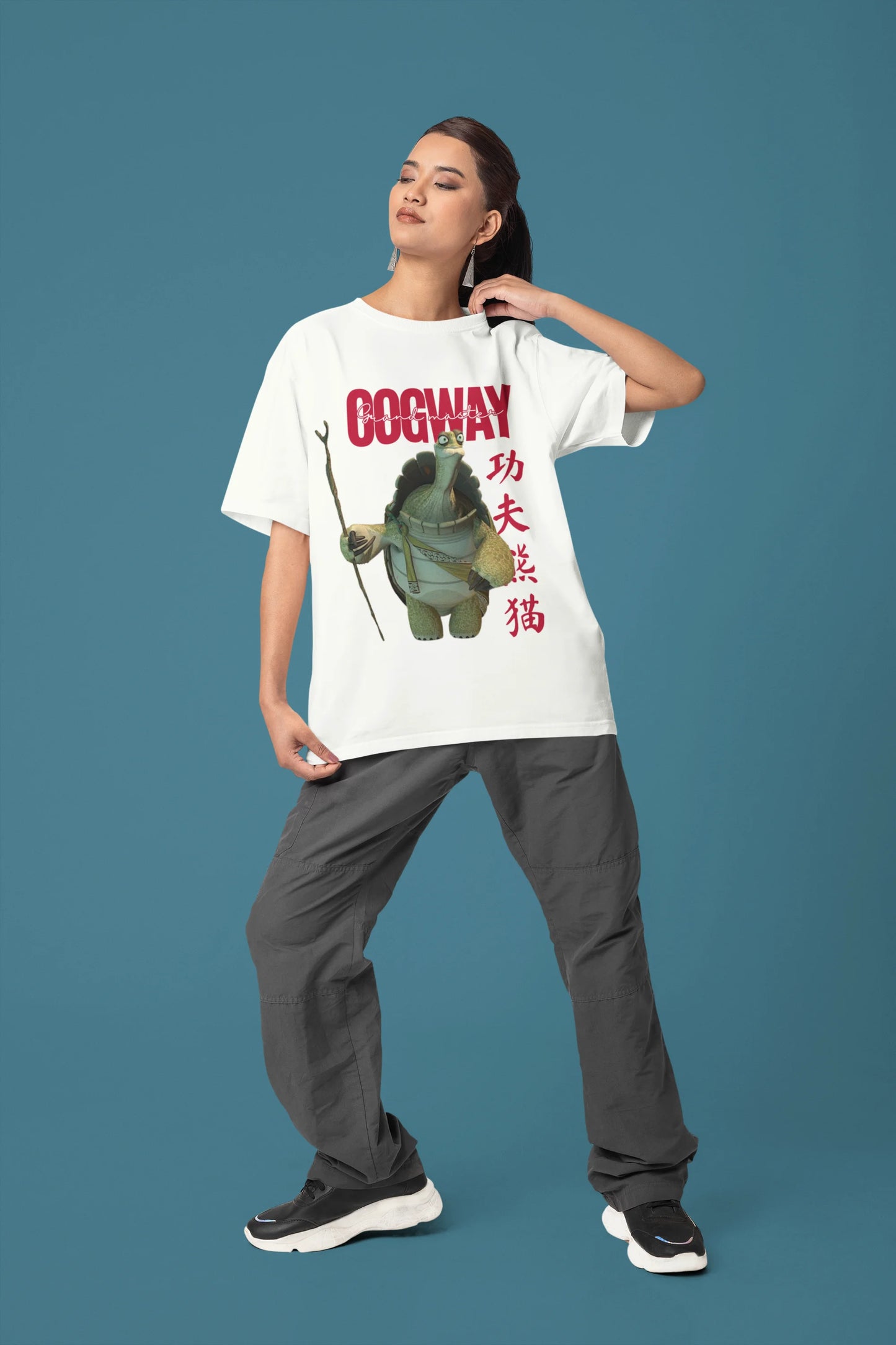 Oogway | Kung Fu Panda | Dropped Sleeve Unisex Tee