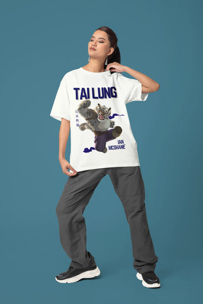 Tailung | Kung Fu Panda | Dropped Sleeve Unisex Tee