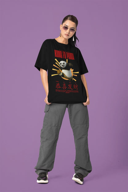Yesterday is history | Kung Fu Panda | Dropped Sleeve Unisex Tee