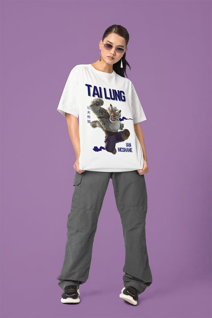 Tailung | Kung Fu Panda | Dropped Sleeve Unisex Tee