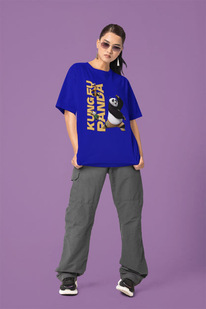 Kung Fu Panda Team | Kung Fu Panda | Dropped Sleeve Unisex Tee