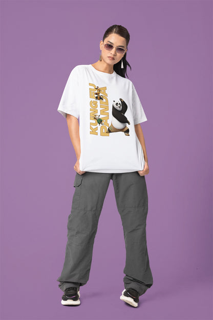 Kung Fu Panda Team | Kung Fu Panda | Dropped Sleeve Unisex Tee