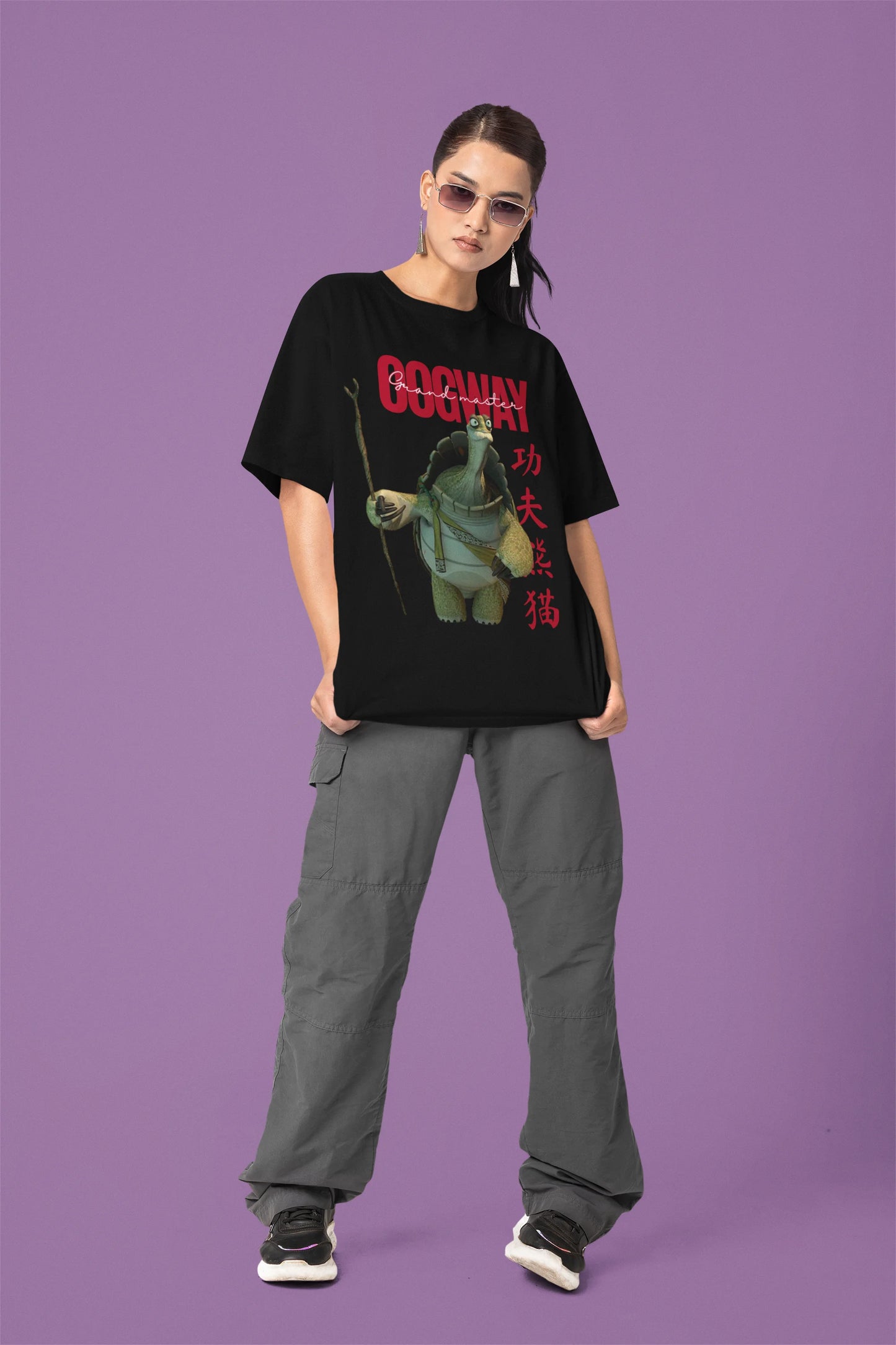 Oogway | Kung Fu Panda | Dropped Sleeve Unisex Tee