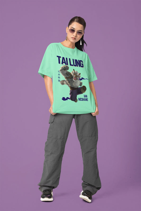 Tailung | Kung Fu Panda | Dropped Sleeve Unisex Tee