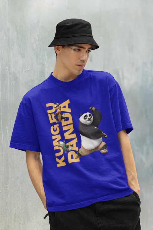 Kung Fu Panda Team | Kung Fu Panda | Dropped Sleeve Unisex Tee