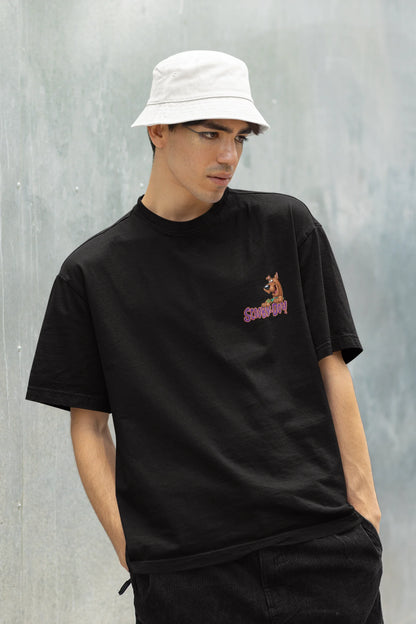 Cute Scooby  | Disney | Dropped Sleeve Unisex Tee