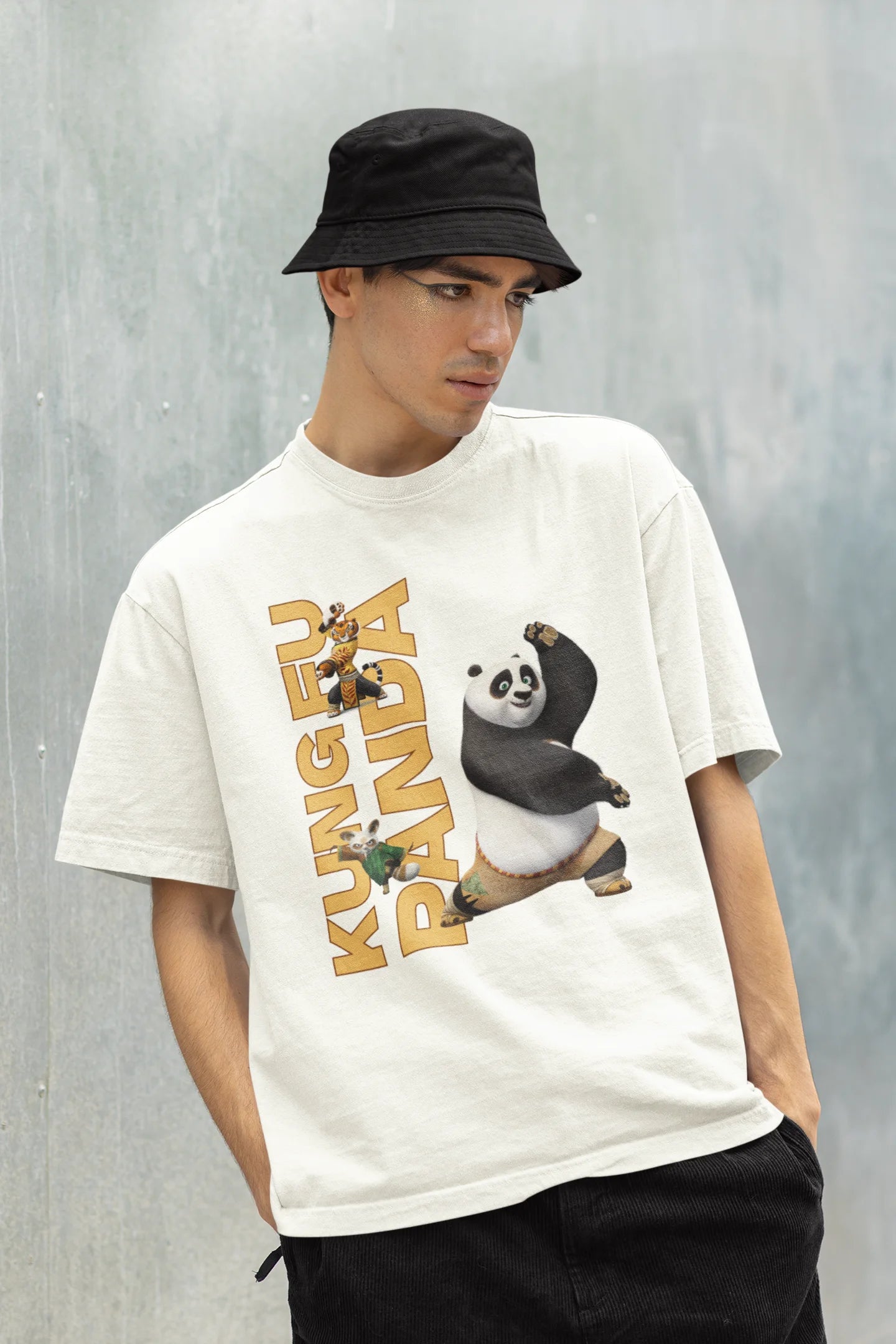 Kung Fu Panda Team | Kung Fu Panda | Dropped Sleeve Unisex Tee