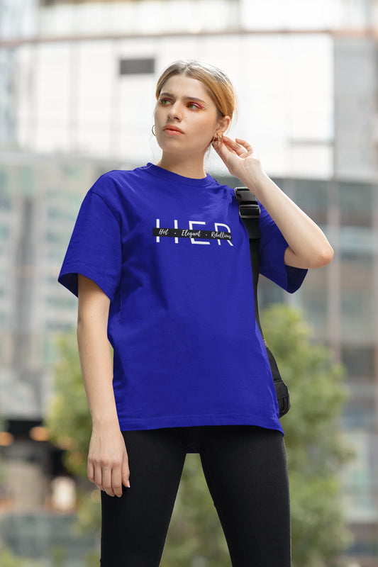 HER | Womaniya | Dropped Sleeve Unisex Tee