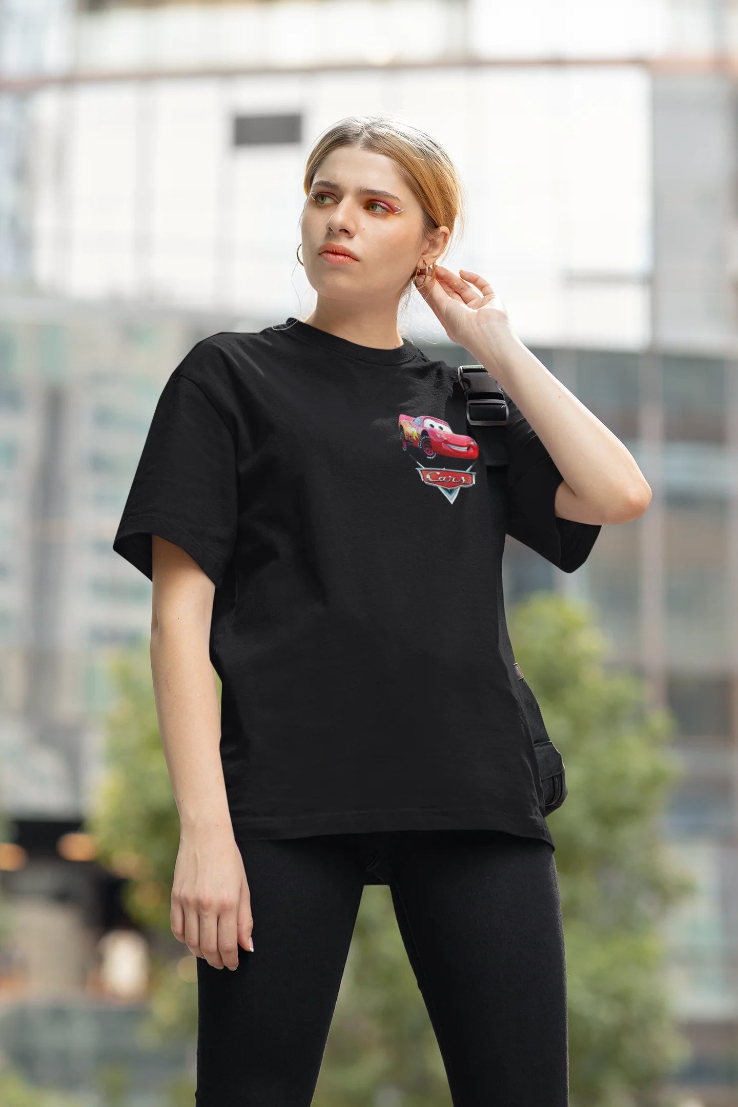 McQueen  | Super Cars | Dropped Sleeve Unisex Tee