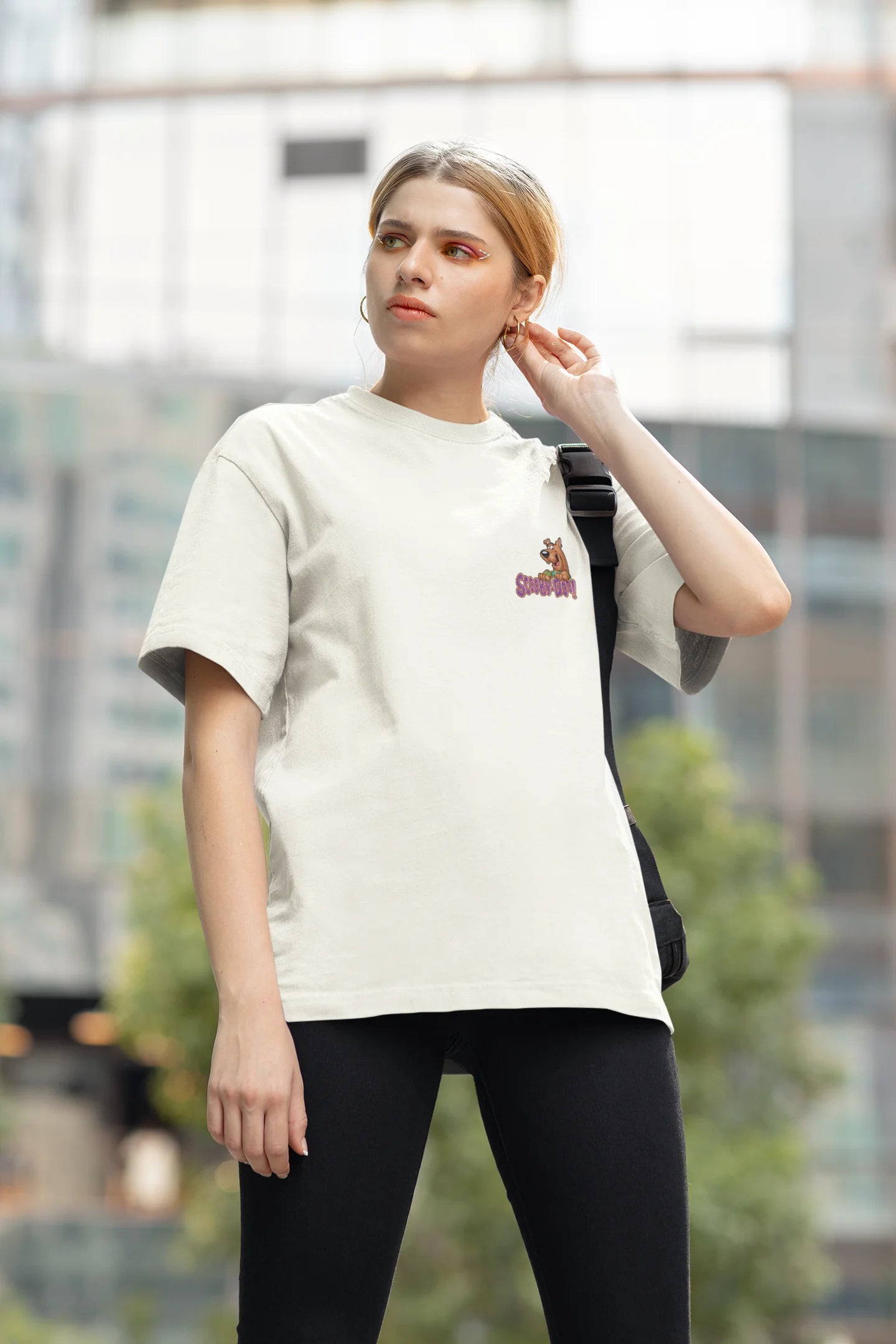 Cute Scooby  | Disney | Dropped Sleeve Unisex Tee