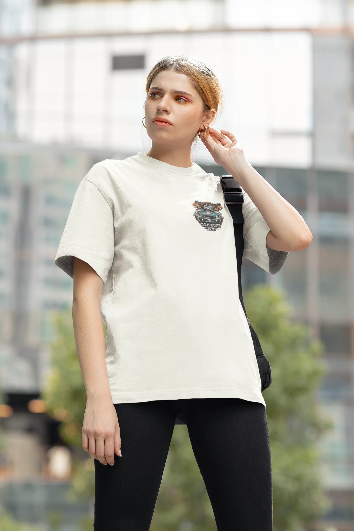 Mustang GT | Super Cars | Dropped Sleeve Unisex Tee