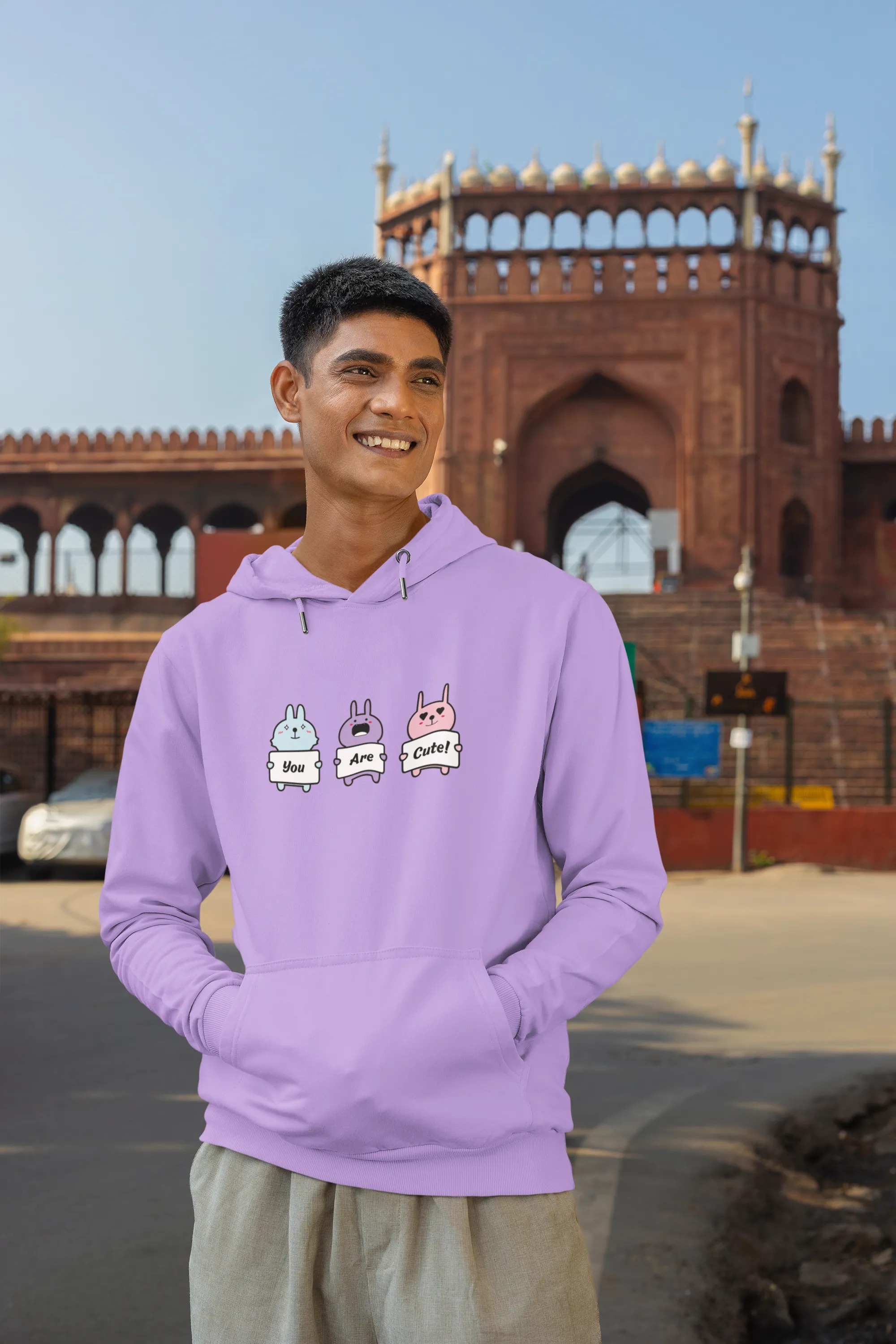 You are cute | Disney | Premium Unisex Winter Hoodie