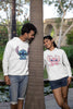 Load image into Gallery viewer, Stitch couples | Lovey Dovey | Premium Unisex Winter Hoodie