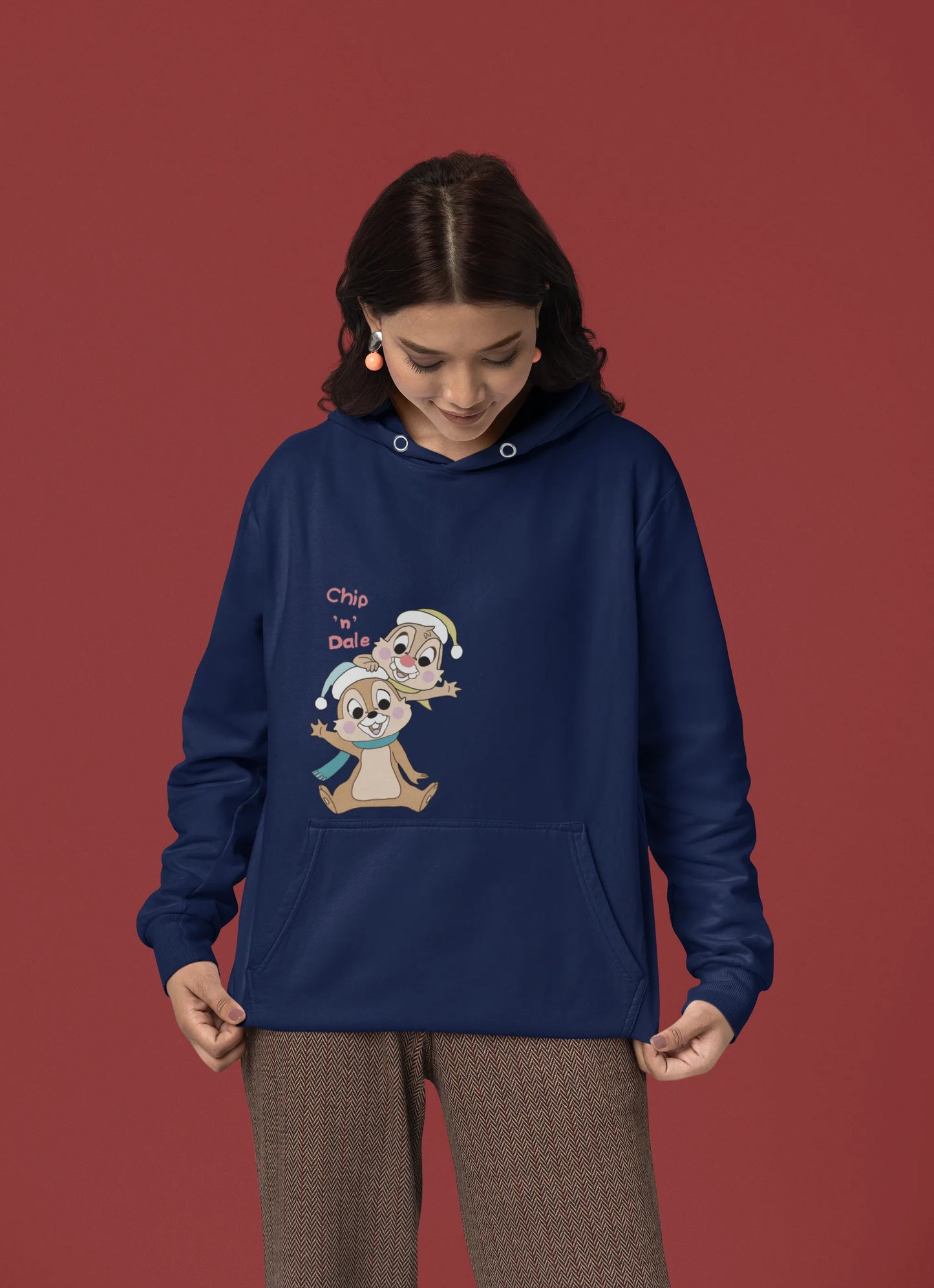 Chip n Dale | Disney | Premium Unisex Winter Hoodie